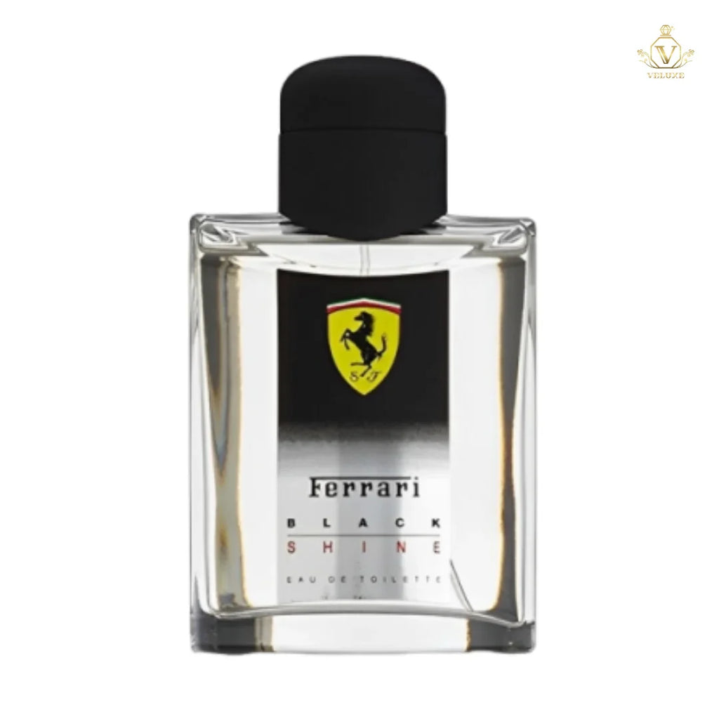 Fragancia inspirada en Scuder1a Ferrar1 Black Sh1ne Men