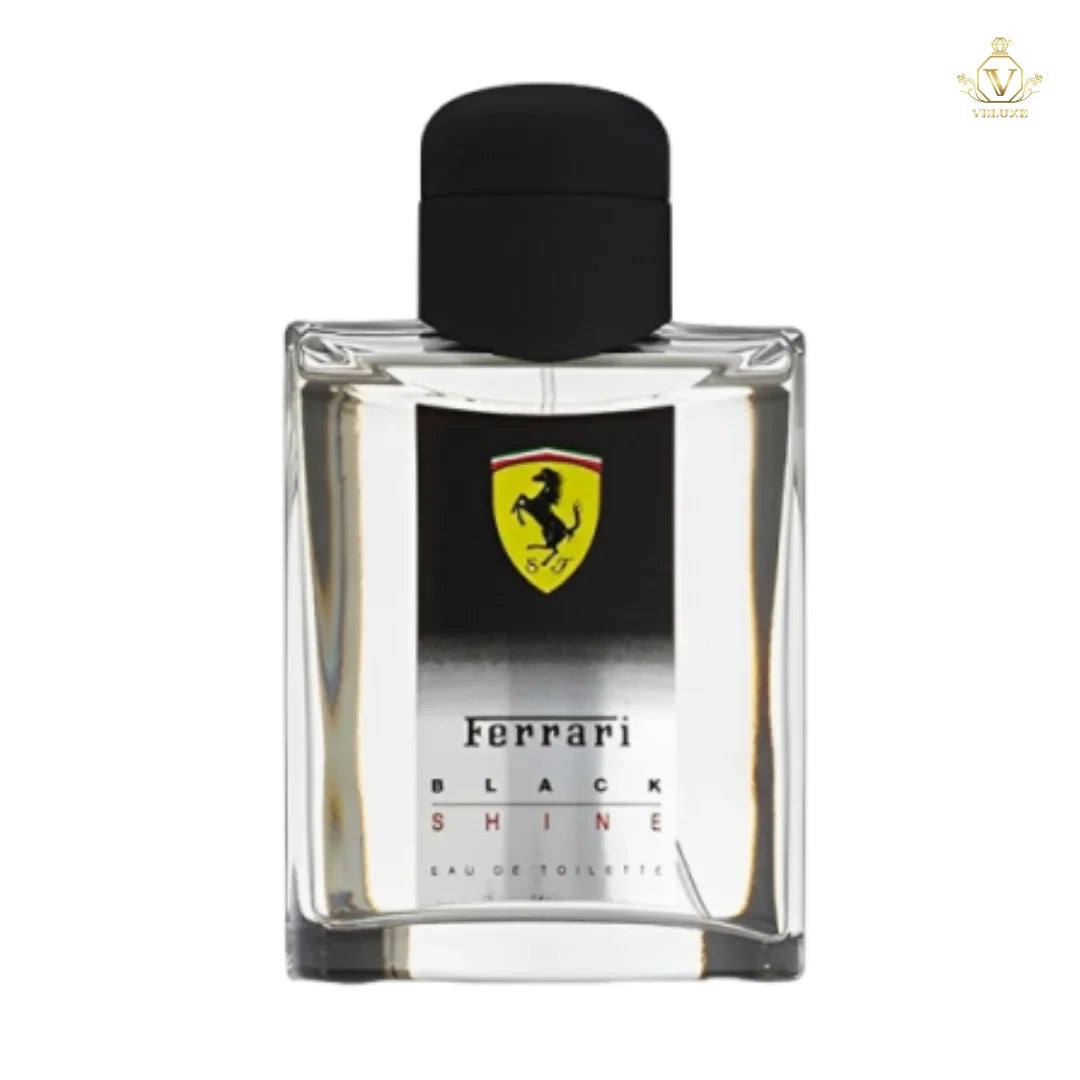 Fragancia inspirada en Scuder1a Ferrar1 Black Sh1ne Men