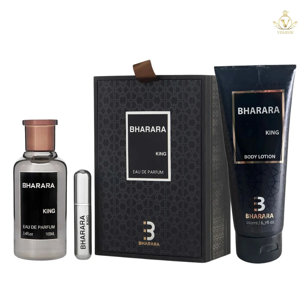 Combo King Bh4r4ra + Crema Corporal King Bharara