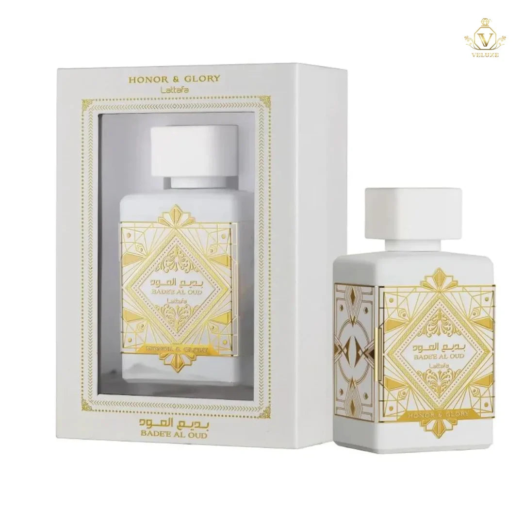 Fragancia Inspirada En Bade’e Al Oud Honor & Glory Lattafa (Estuche Lujo)