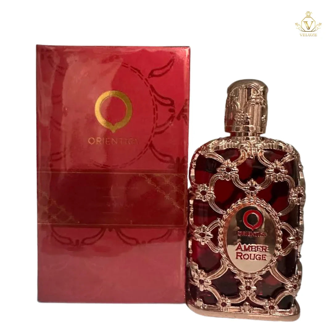 Fragancia inspirada Amber Rouge Orientic4 (Caja)