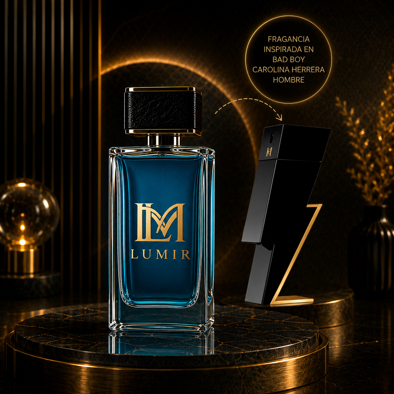 Fragancia inspirada en bad boy 100ml men