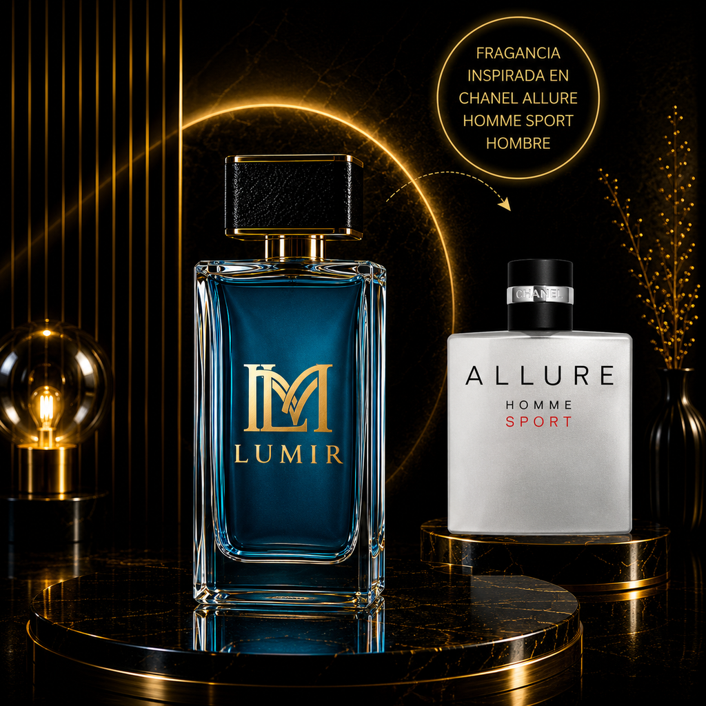 Fragancia inspirada en Allure Homm3 Sport Chan3l Men