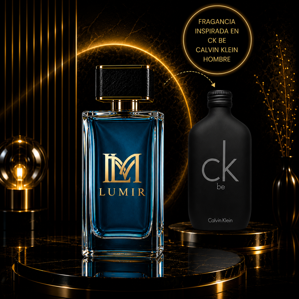 Fragancia inspirada en CK Be Calvin Kle1n Men