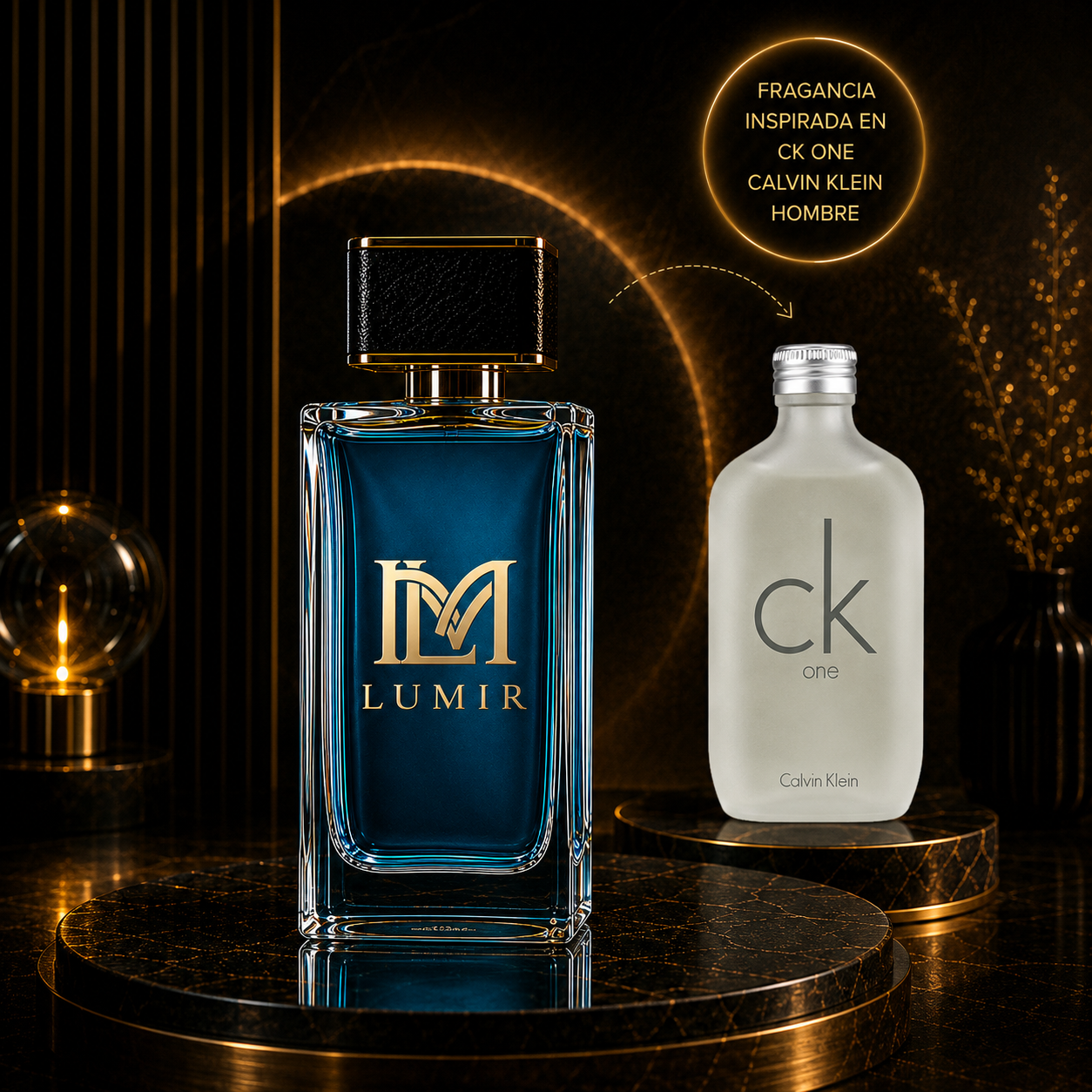 Fragancia inspirada en ck one calvin clein 100ml MEN