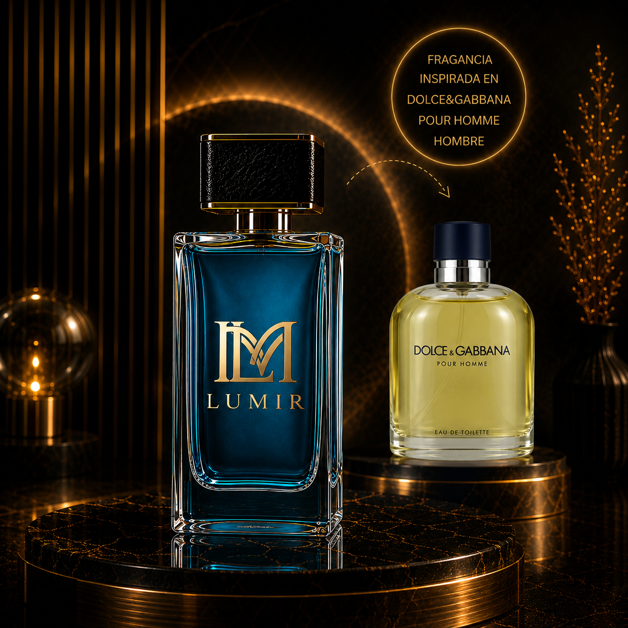 Fragancia inspirada en Dolce&Gabbana P0ur Homme Men