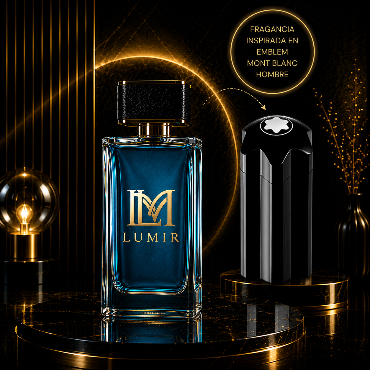 Fragancia inspirada en Emblem-Mont-Blanc 100 ML MEN