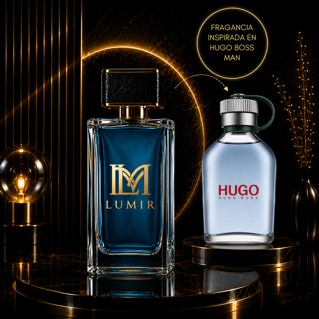 Fragancia Inspirada en Hugo Boss Man 100 Ml Men