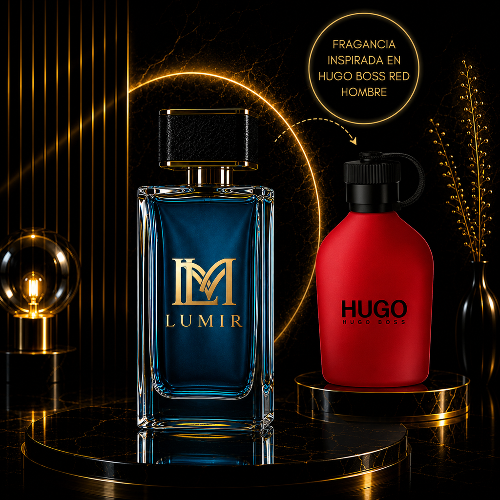 Fragancia inspirada en hugo boss red 100ml men