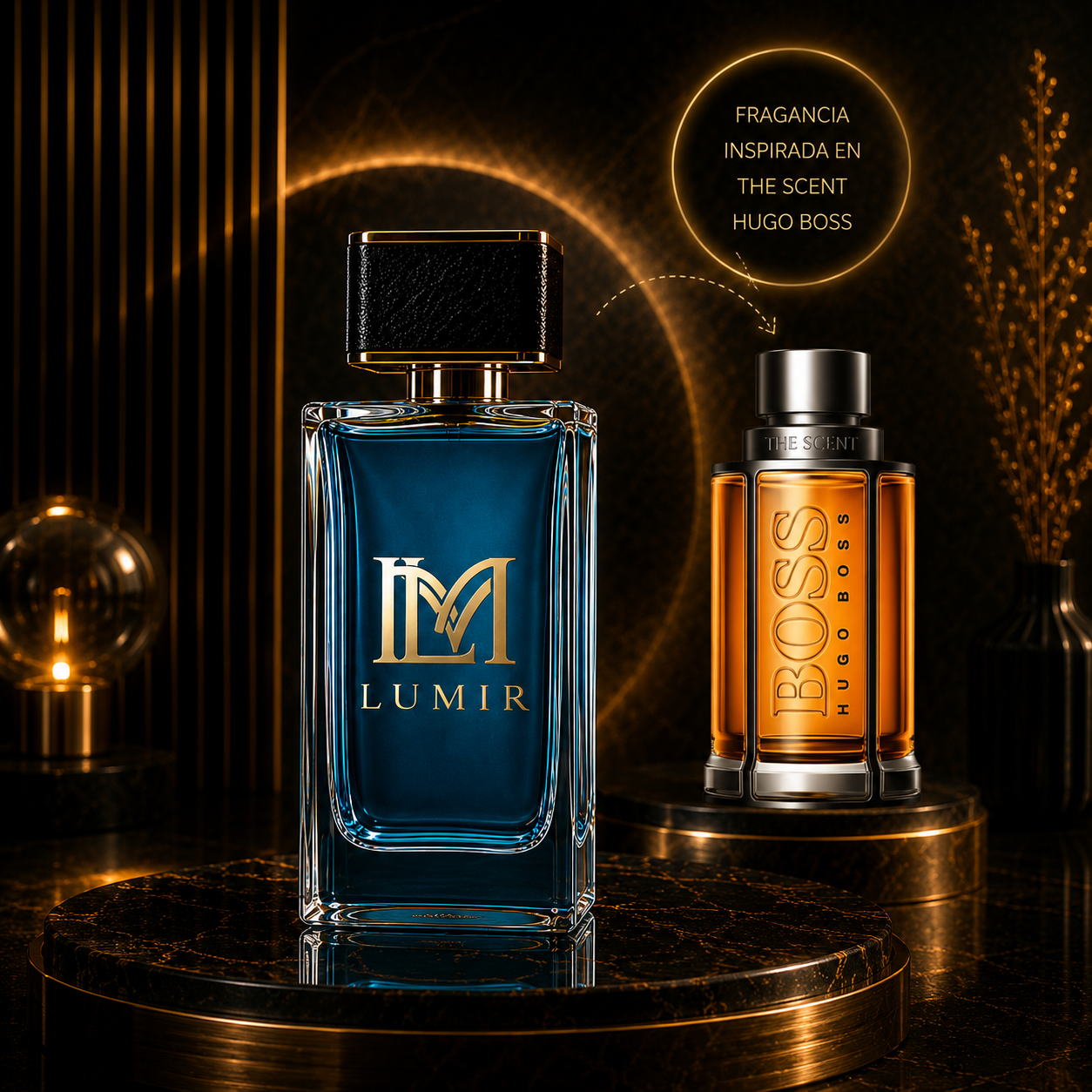 Fragancia inspirada en The Scent Hug0 B0ss Men