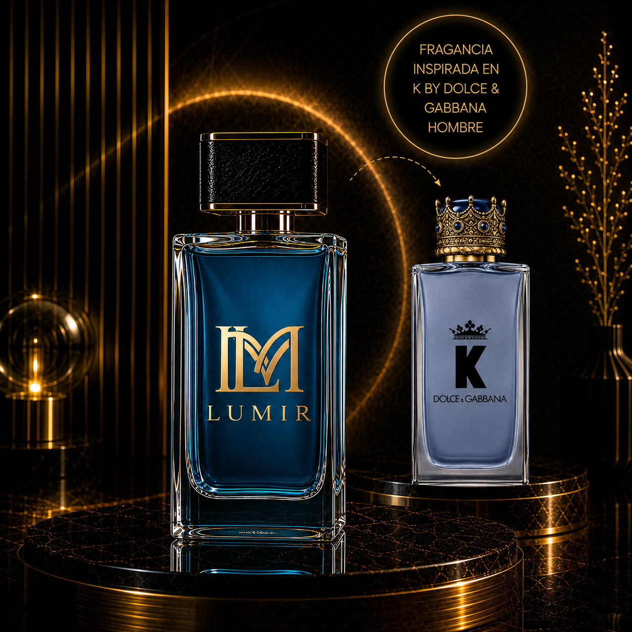 Fragancia Inspirada K by Dolce & Gabbana 100ml Men