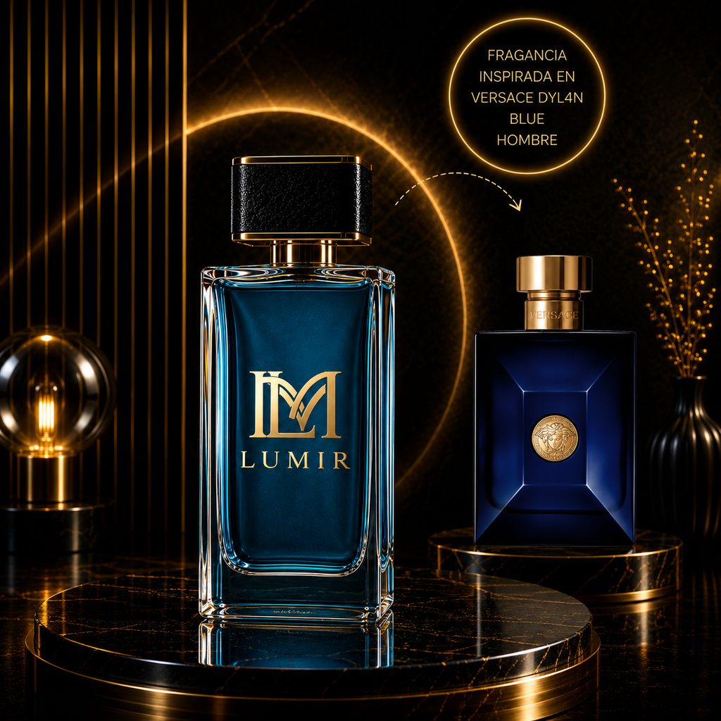 Fragancia inspirada en Versace Dyl4n Blue Men