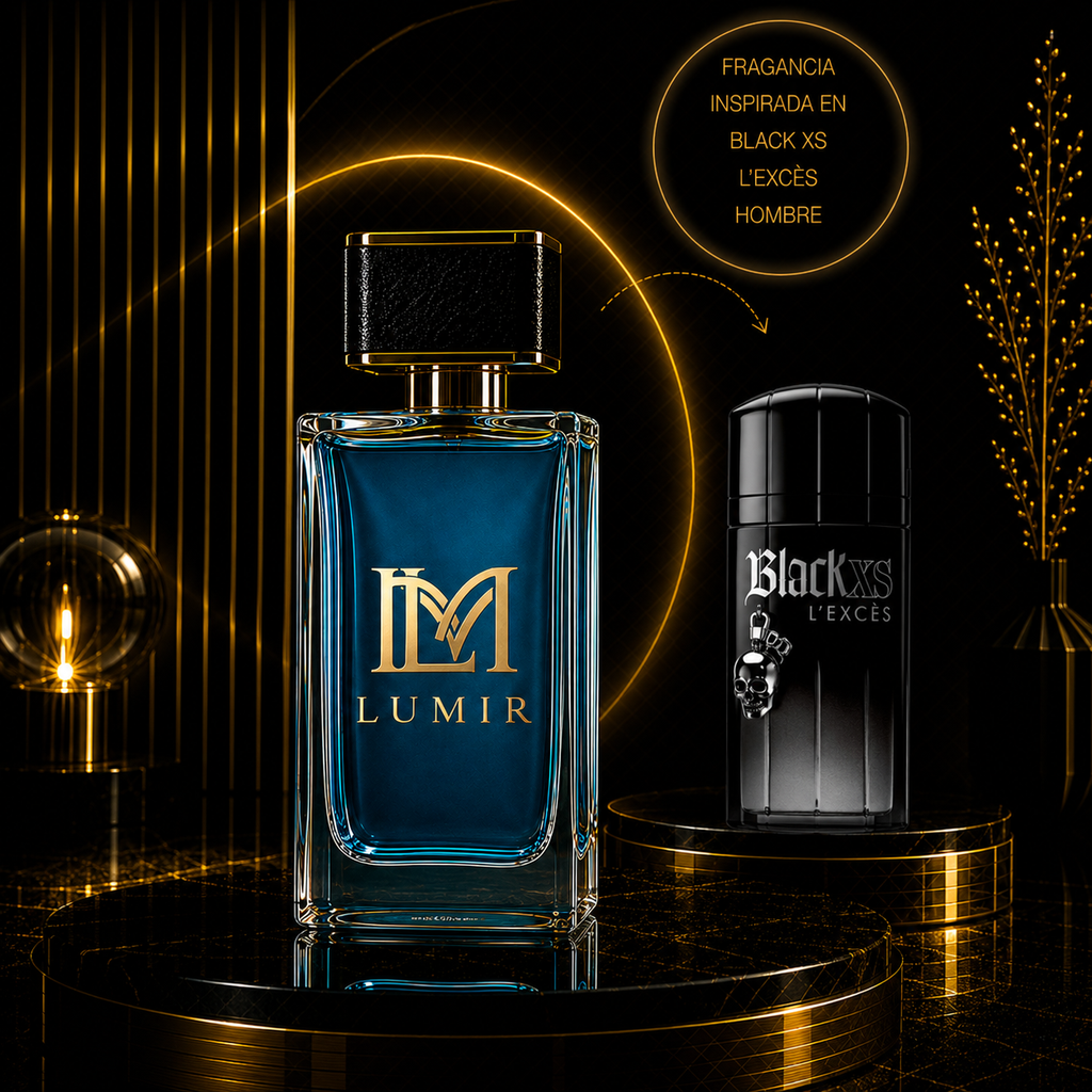 Fragancia Inspirada En Black XS L’Exces 100ml Men
