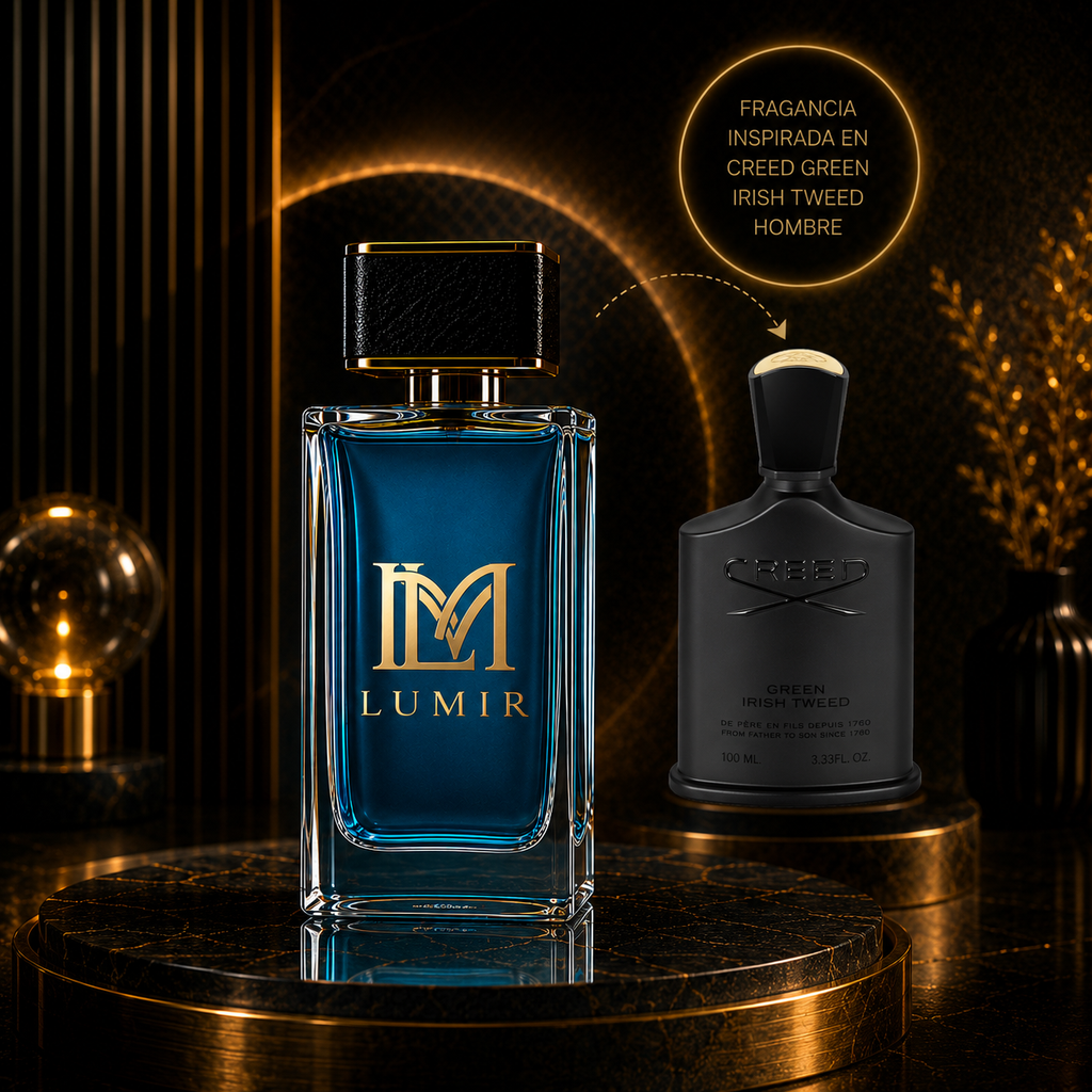 Fragancia inspirada en creed green irish tweed 100ml men
