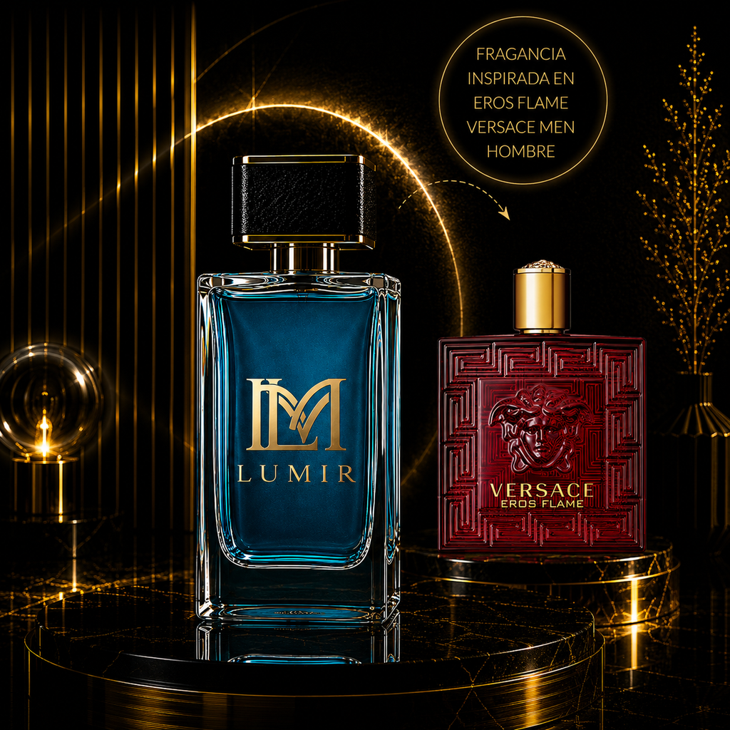 Fragancia inspirada en Er0s Flame Vers4c3 Men