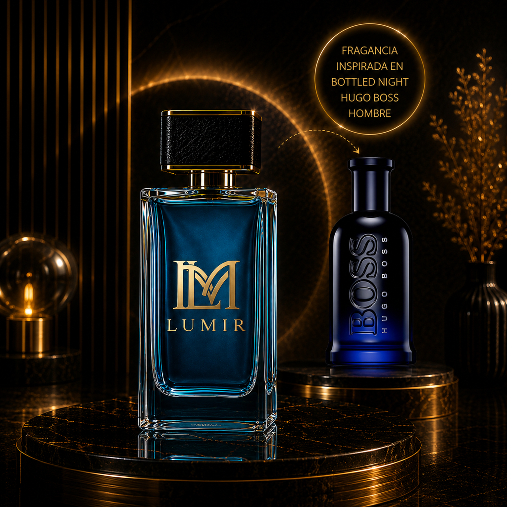 Fragancia inspirada en Bottled Night Hug0 B0ss Men