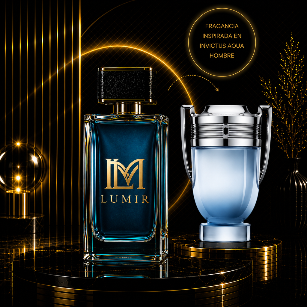 Fragancia Inspirada en Invictus aqua 100 ML Men