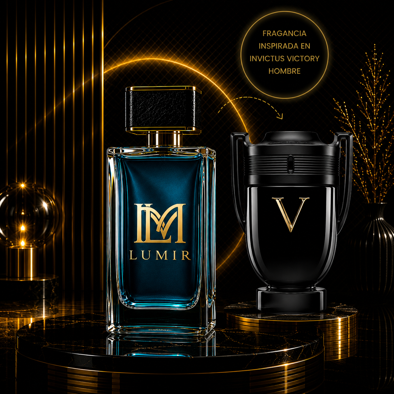 Fragancia inspirada en Invictus Victory 100 ML Men
