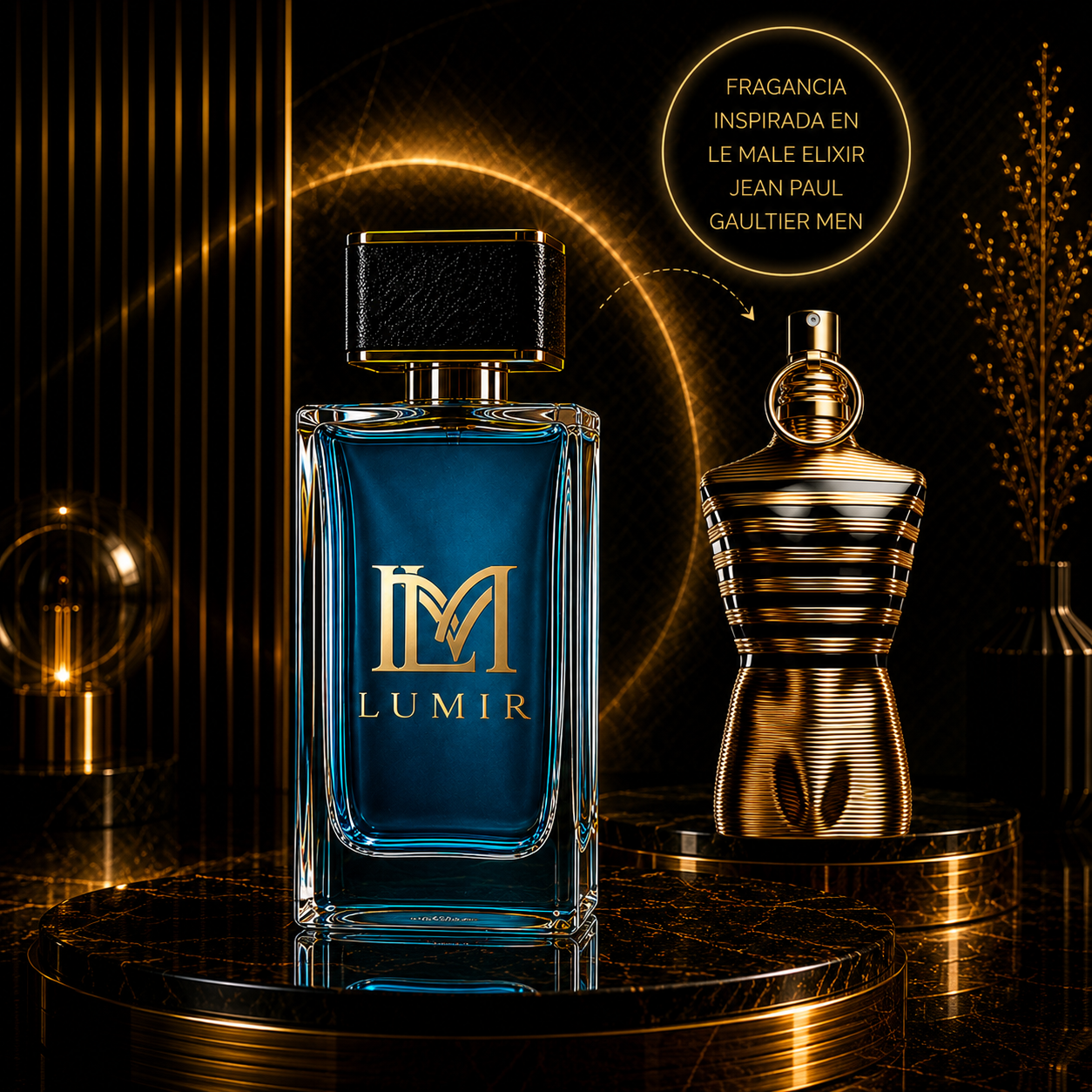 Fragancia Inspirada En Le Male Elixir Jean Paul Gaultier Men