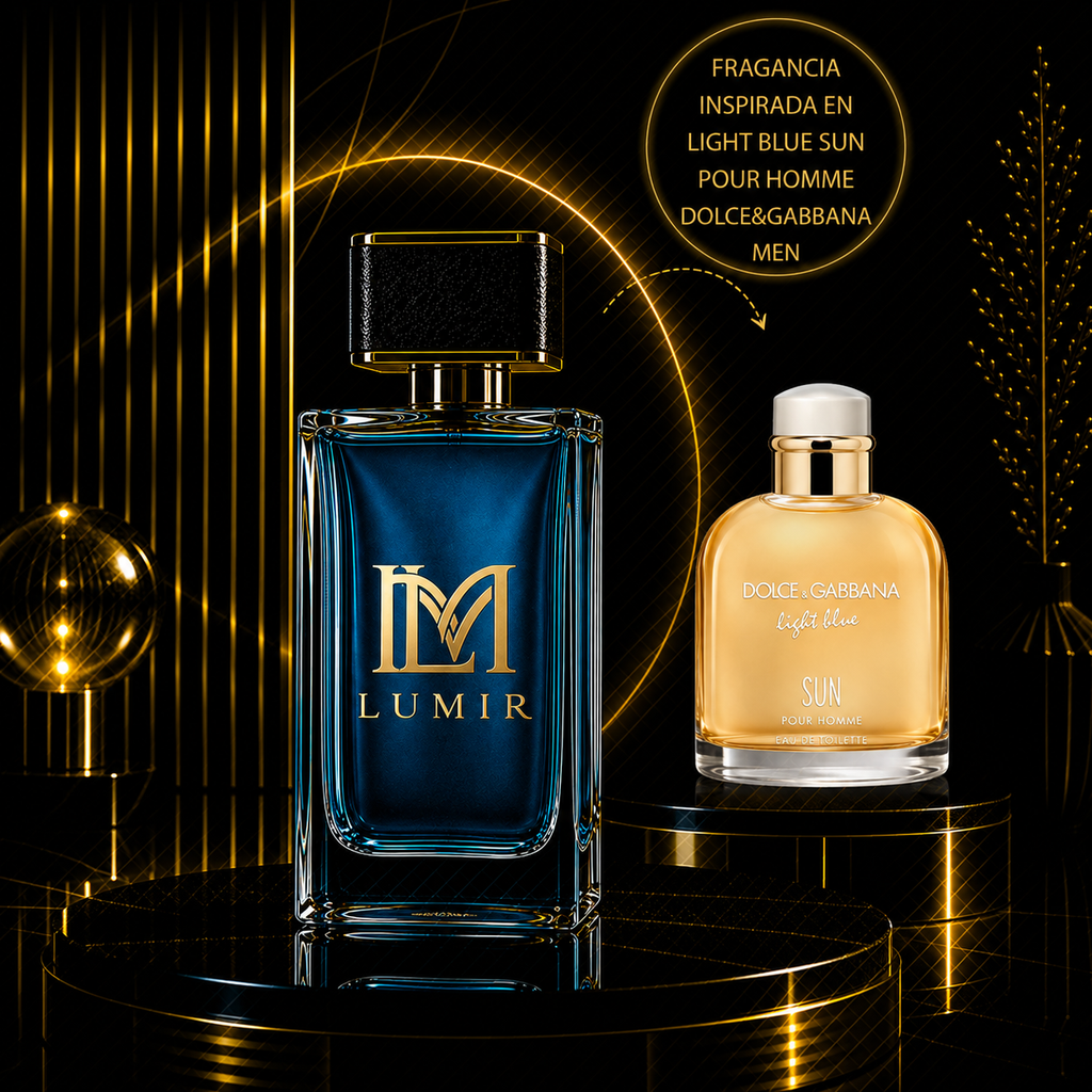 Fragancia Inspirada En Light Blue Sun Pour H0mme D0lce&G4bbana Men