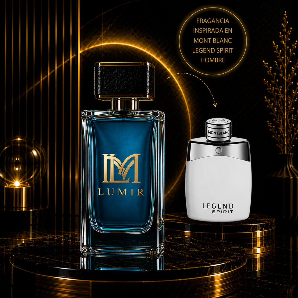 Fragancia inspirada en mont-blanc-legend-spirit 100ml