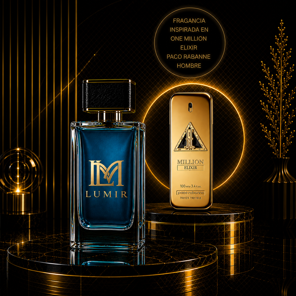 Fragancia inspirada en One Million Elixir Paco Rabanne 100 ML Men