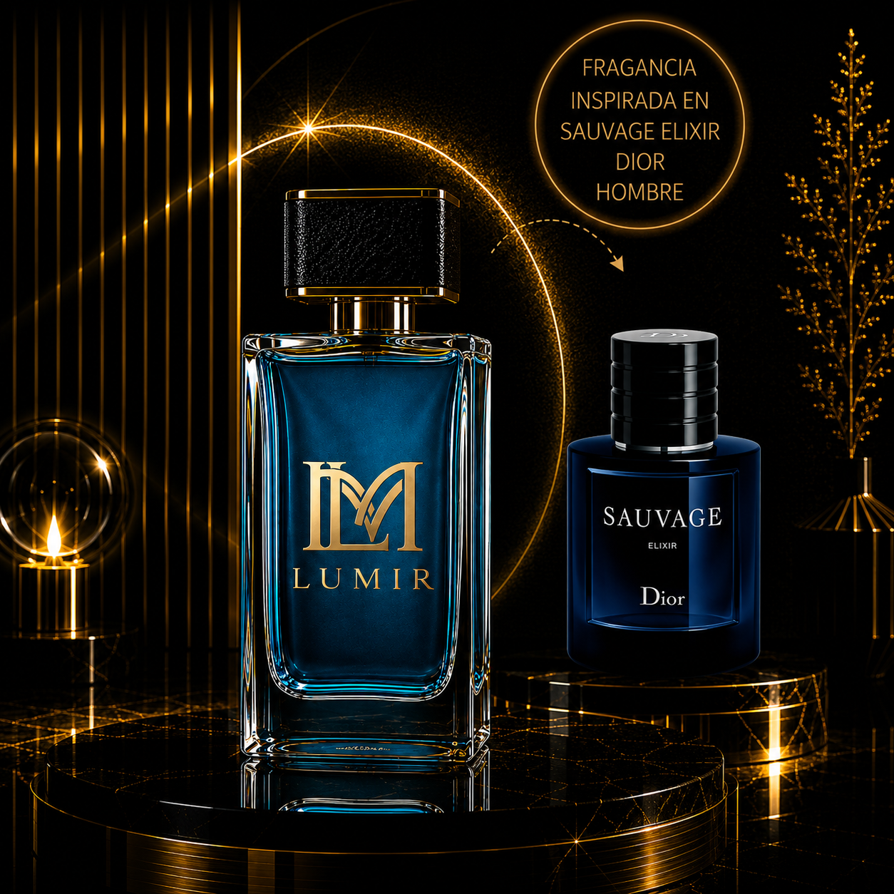 Fragancia inspirada en Sauv4g3 Elixir Di0r Men