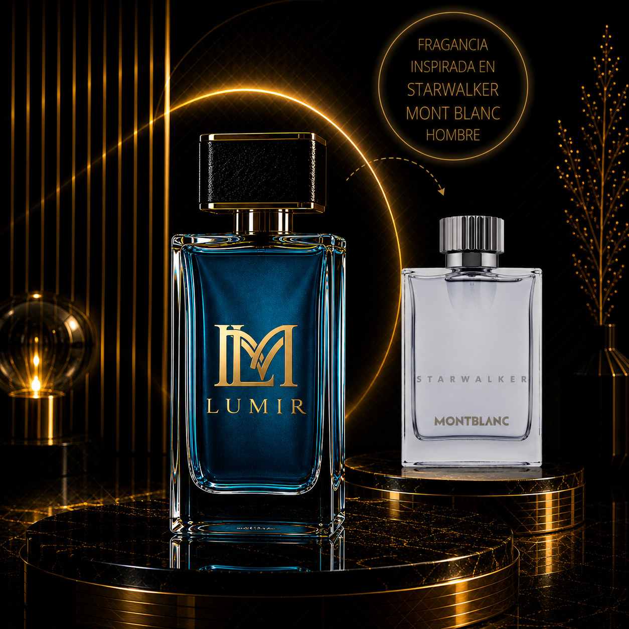 Fragancia inspirada en starwalker-mont-blanc 75ml