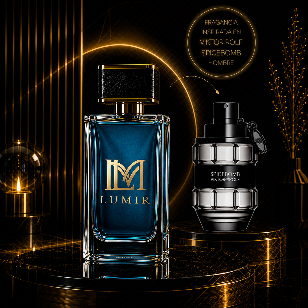 Fragancia inspirada en viktor rolf spicebomb MEN